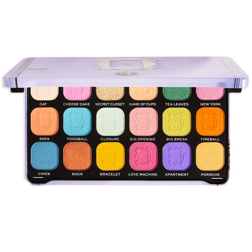 Makeup Revolution, Friends, Forever Flawless, Eyeshadow Palette, We Were On A Break, 18 Shades, 19.8g