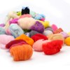 Coitak 72 Colors Fibre Wool Yarn Roving for Needle Felting Hand Spinning DIY Craft Materials