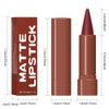 JUAAZIN Vivid Auburn Matte Color Gradient Lipstick Lip Liner, Flawless Contour and Gradual Ombre Effect lip Pencil, Crayon Form and Cone Tip, High Pigmented Long Lasting Waterproof Smudge Proof 07#