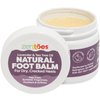 ZenToes Natural Foot Balm Cream for Dry Cracked Heels and Feet with Coconut Oil, Tea Tree Oil, Vitamin E Oil, Jojoba Oil, Shea Butter, Lavender Essential Oils - Hydrate, Soften Rough Skin