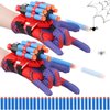 JONEG Web Shooters Toy for Kids 2 Pack, Toy for 3 4 5 6 7 8 Year Old Boy, Web Slinger Boy Toys with Spider Glove Launcher, Toys for Boys 4-6, Birthday Gifts for Boys 6-8
