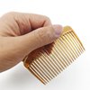 TIHOOD 42PCS Plastic Hair Side Combs French Twist Comb with 23 Teeth Fine Hair Clips Decorative Hair Combs for Women