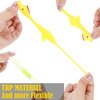 Sumind 24 Pieces Slingshot Chicken Turkey Slingshot Chicken Flingers Chicken Toys Flicking Flying Rubber Chicken Slingshot Frog Toy for Children Christmas Games Party Favors Gift(Chicken, Frog)