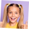 14 Pcs Double Ball Hair Ties for Girl Ball Hair Ropes Hair Tie for Little Girl Elastic Hair Ties Girl Ball Hair Rope Girl Elastic Hair Tie Girl Elastic Ponytail Holder