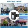 Anti-Theft Video Doorbell Mount, No-Drill Ring Doorbell Holder, Camera Doorbell Door Mount Not Block Sensor, Adjustable Blink Video Doorbell Bracket for Home/Apartment Door