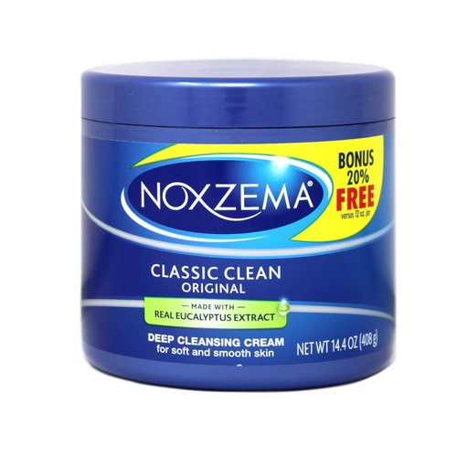 NOXZEMA Deep Cleansing Cream, 12 Ounce (Pack of 2)