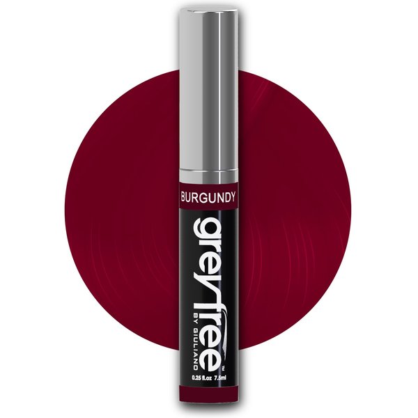 Greyfree Root Touch-Up Burgundy Hair Mascara Temporary Gray Roots Concealer