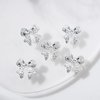 3D Alloy Bow Nail Charms for Acrylic Nails Metal Bows Gold Silver Gray Bow Knot Nail Art Charms Cute Bow Charms Kawaii Bow Nail Accessories Nail Jewels for Women Girls Daily Manicure 30pcs