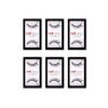 Red Cherry False Eyelashes Nude Onyx (Pack of 6)