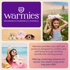 Warmies Microwavable & Weighted Stuffed Animals, Gray Elephant - Heated Stuffed Animal Plushie for Warmth & Comfort - Cute Soft Plush Toys for Boys, Girls, Babies & Toddlers