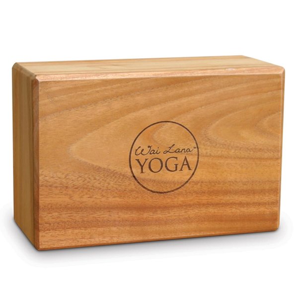 Wai Lana Teak Yoga Block – 3”