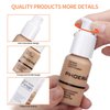 Foundation,Matte Foundation Concealer Full Coverage,Oil-Control &Waterproof Foundation Makeup For Women. (#103Warm Peach, 30ml)