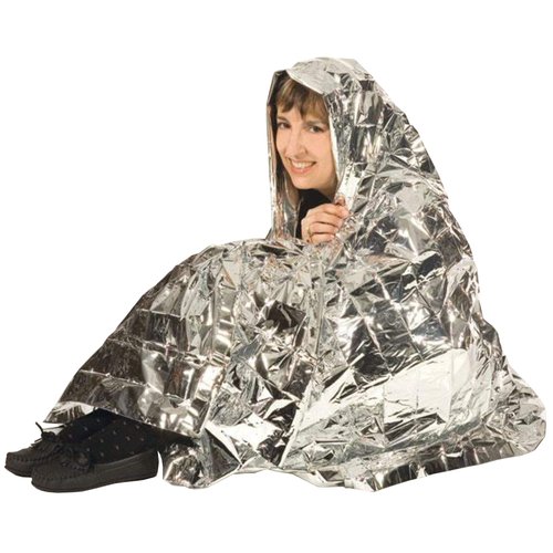 Emergency Mylar Blanket 52" x 84" - Pack of 12 Blankets