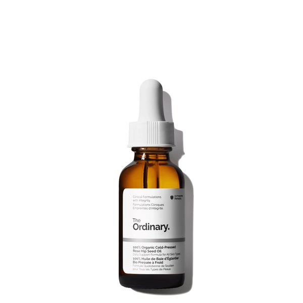 The Ordinary 100% Organic Cold-Pressed Rose Hip Seed Oil, Addresses Signs of Aging by Improving the Appearance of Uneven Skin Tone, Supporting Skin Elasticity, 1 Fl Oz