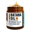 Roasted Batana Oil + Nourishing Hair Mask - Get Fuller, Healthier Hair - With Essential Oils & Botanicals - Hair Strength & Resilience