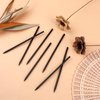 22 Pack Chopsticks for Hair Bun Chinese Hair Sticks, Black Wood Hair Sticks Chopsticks, Pencil Long Hairpins Hair Clips for Hairstyles Decorative Accessories for Women Girls