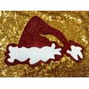 Red and Green Glitter There's Some HoHoHos in This House Banner, Funny Christmas Banner Decorations, Christmas Party Banner for Xmas Holiday Party Home Office Fireplace Mantel Decorations