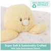 GUND Baby Sustainably Soft Duckling Lovey, Stuffed Animal Plush Blanket Made from 100% Recycled Materials, for Babies and Newborns, Yellow/Cream, 10”