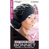 Magic Collection 3.5 Inch Wide Band Bonnet Elastic Band Black