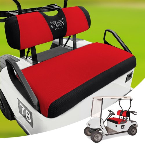 10L0L Universal Golf Cart Seat Covers Dress UP Older Golf Cart Durable Breathable Material Fit Like a Glove for EZGO TXT RXV Club Car DS, Easy to Install