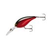 Norman Lures Deep Little N Crankbait Bass Fishing Lure, 9-12 Foot Depth, Red/Black/Red Fleck, 3/8 oz