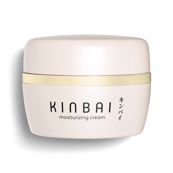Kinbai Moisturizer - Hydrating Face Cream for Dry Skin - Lightweight, Silky Texture - Collagen Boosting Peptides - Made in Japan - Wildflower Fragrance