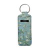 ENLACHIC Van Gogh Keychain Chapstick Holder Clip-on Lip Balm Holder Lipstick Holder Keychain for Women Girls,Van Gogh Almond Blossom