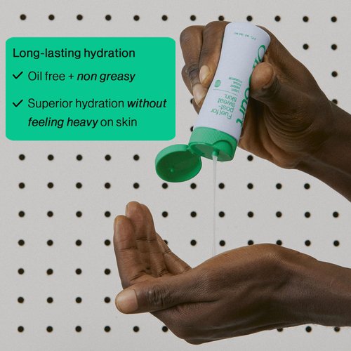 OffCourt Face Moisturizer for Men - Light, Non-Greasy, Oil-Free Men’s Face Lotion with Prebiotics and Vitamin C - Hydration and Firmness for All Skin Types (2oz, 1 Pack)