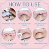 Tiepetly Eyelash Extension Remover 10g, Lash Extension Remover for Lash Extensions, Dissolves Powerful Lash Glue Remover, Low Irritation for Sensitive Skin