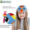 IROLEHOME Bird-Costume-Parrot-Wings for Kids with Bird Headbands, Boys Girls Eagle Dress-up Cape Halloween Party Favors Gifts