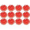 The Gift Wrap Company Decorative Confetti Gift Bows, Medium, Orange, pack of 12