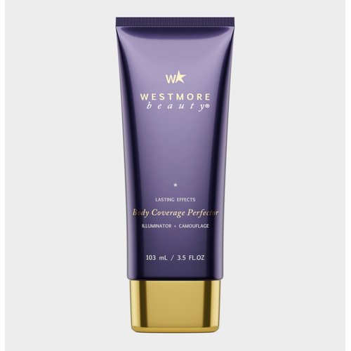 Westmore Beauty Body Coverage Perfector Waterproof Body Makeup - Tattoo Cover Up Makeup Waterproof - Body Concealer & Leg Makeup Waterproof No Transfer & Sweat Proof - 3.5 Oz (Natural Radiance)