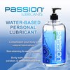 Passion Natural Water-Based Lubricant - 16 oz