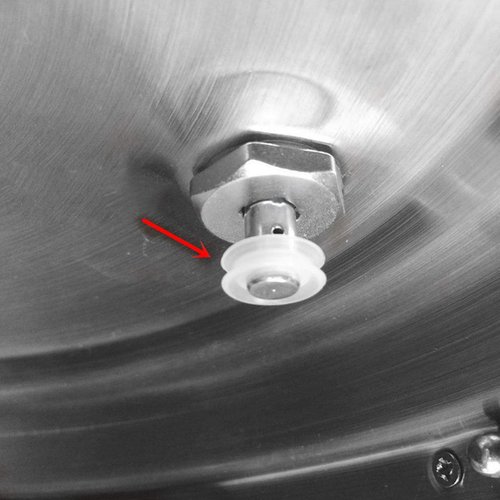 "GJS Gourmet Float Valve and Seal Ring Compatible With Mueller 6Q Electric Pressure Cooker with German ThermaV Tech Model ML100A-M01 and GT601-M09". This valve is not created or sold by Mueller.