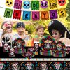 116 Ps Mexican Party Supplies 16 Guests Mexican Party Decorations Including Mexican Fiesta Party Paper Plates Dinner Plates Napkins Cups Set for Cinco De Mayo Mexican Party Decoration