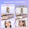 Facial Hair Remover for Women, Painless Womens Facial Hair Remover with 2 Replacement Heads, Lipstick-Sized, USB Rechargeable, Facial Hair Remover for Upper Lip,Chin,Peach Fuzz,Mustache