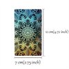 SUNHHX Tarot Cards, 78 Rainbow Tarot Cards Deck, PVC Waterproof Wrinkle Resistant Luxury Holographic Tarot Deck with Guidebook Fortune Telling Game Card for Tarot
