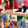 Kids Merino Wool Socks Boys Girls Hiking Boot Winter Thermal Warm Cozy Soft Toddler Thick Crew Socks 6 Pairs (6 Pairs Solid Color B, 8-12 Years)