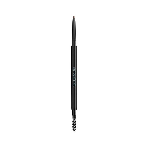 Sigma Beauty Fill + Blend Medium Brow Pencil - Medium Brow Pencil with Brush for Medium Brown Hair - Color, Shape and Fill Brows