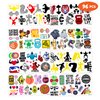 96 PCS Gym Fitness Workout Temporary Tattoos Themed Birthday Party Decorations Supplies Favors Decor Bodybuilding Motivational Quotes Tattoo Stickers Gifts for Men Girls Boys Class Prizes Carnival