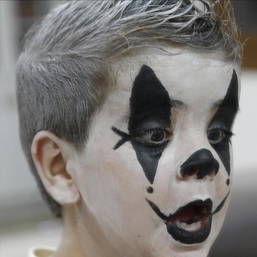 White Face Body Paint Stick, Eye Black Stick Softball Baseball, Cream Black Face Body Paint Stick for Football Lacrosse Skeleton Sugared Skulls Clown Makeup for Halloween Cosplay Costume Party