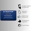 ATWATER Charcoal Facial Cleansing Bar for Oily to Combination Skin, Sulfate Free Rich Lathering Charcoal Face Soap; Gentle Face Cleanser for Daily Use; Natural Men’s Face Wash - 142 grams / 5 oz