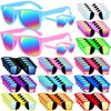 Oleitodh 60 Pcs Kids Sunglasses Bulk Party Favors,Neon Party Sunglasses for Boys Girls, Summer Pool Beach Party Favors Supplies,Gift for Birthday Party and Outdoor Activity Age 3-8