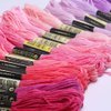 LOVIMAG Premium Rainbow Color Embroidery Floss 140 Skeins Per Pack with Cotton for Cross Stitch Threads, Bracelet Yarn, Craft Floss, Aroic Embroidery Floss Set