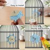 3Pcs Bird Toys for Parrots, Parakeet Toys, Parrot Toys, Cockatiel Toys, Budgie Toys, Macaw Toys, Bird Toy for Conures, Conure Toys for Chewing Exercise, Parakeet Cage Accessories,Bird Cage Accessories