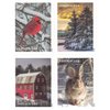 USPS Forever Stamps Winter Scenes - Book of 20 Postage Stamps