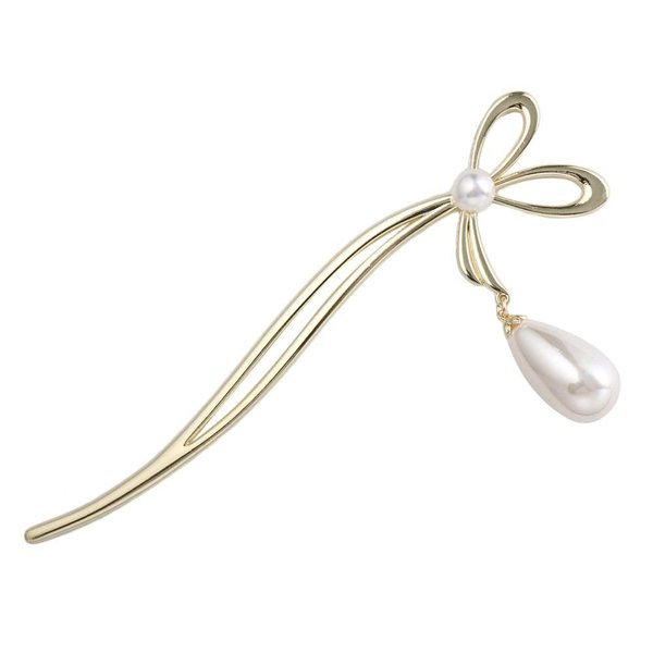 Vctitil Hair Clips Chinese Style Hair Sticks Metal Pearl Hairpin Pendant Hair Accessories Chinese Hair Chopsticks Hairpin For Women Girls