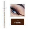 Vtrem 2 Pcs Waterproof Liquid Eyeliner Long-Lasting Up to 24 Hours Eye Makeup Ultra-Fine Tip Eye Liner Smudge Resistant Liner,Freckle Pen, Dark Brown/Black