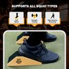 GENMERCH Cork Squat Wedge 2PCS | Squat Wedges for Weightlifting | Anti-slip Enhanced Grip Surface | Squat Wedge Calf Raise Yoga Block