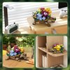 Sea Turtle Succulent Planter Building Set, Compatible with Lego Turtle Flowers Pot Building Kit, Animals Botanical Collection Blocks Toys, for 6+ Girls, Women, Home Plants Decor, Gifts